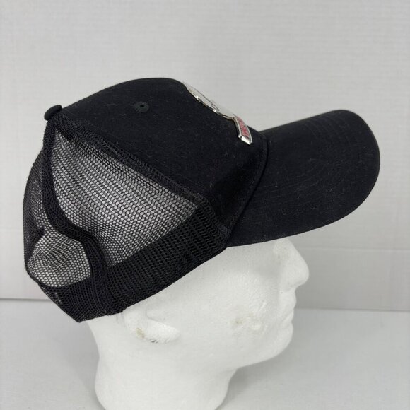 Cummins Turbo Diesel Snapback Trucker Hat One Size Black Mesh Back Baseball Cap - Picture 2 of 8